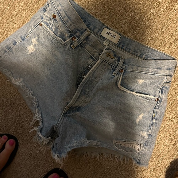 Agolde Parker cutoff short - Picture 2 of 3